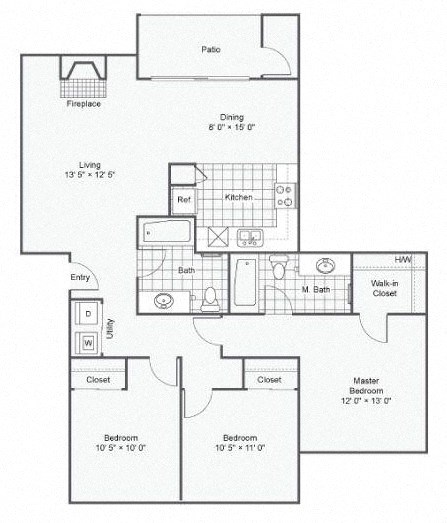 The Lighthouse Lantern Floor Plan
